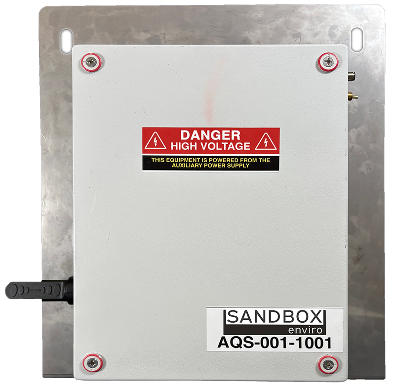 Modular air quality monitoring kit.